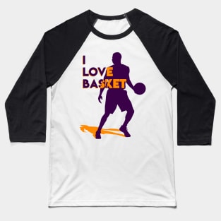 BASKET LOVERS Baseball T-Shirt